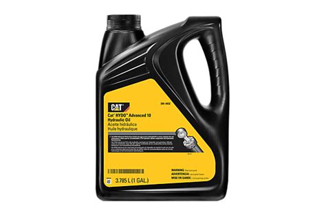 caterpillar hydraulic oil specs